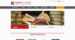 Desktop Screenshot of libreriagisbert.com