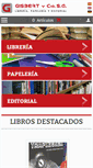 Mobile Screenshot of libreriagisbert.com